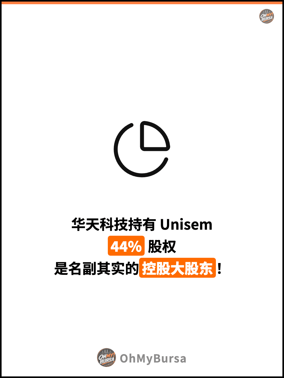 华天科技持有 Unisem 44% 股权 是名副其实的控股大股东！
