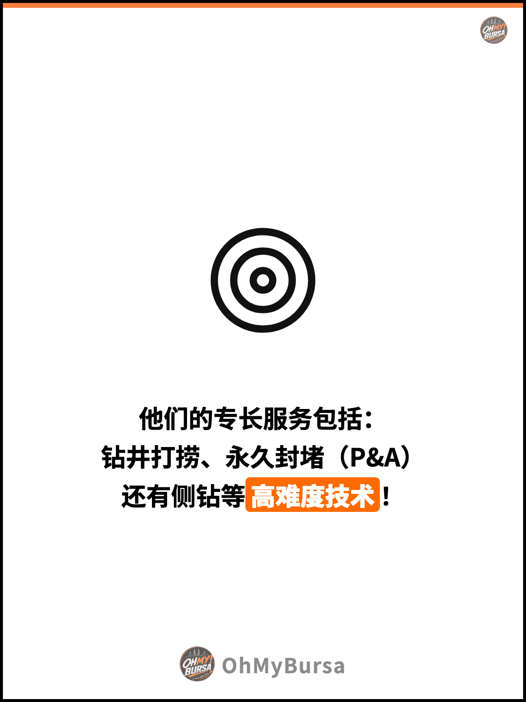 他们的专长服务包括： 钻井打捞、永久封堵（P&A） 还有侧钻等高难度技术！