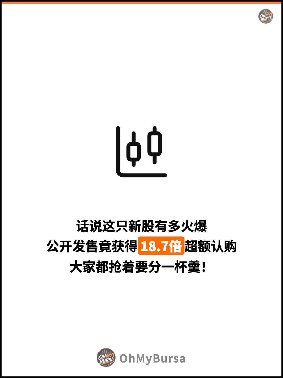 话说这只新股有多火爆 公开发售竟获得18.7倍超额认购 大家都抢着要分一杯羹！