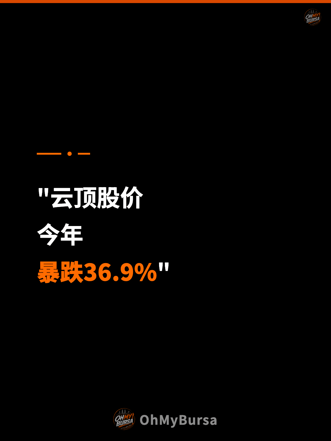 "云顶股价 今年 暴跌36.9%"