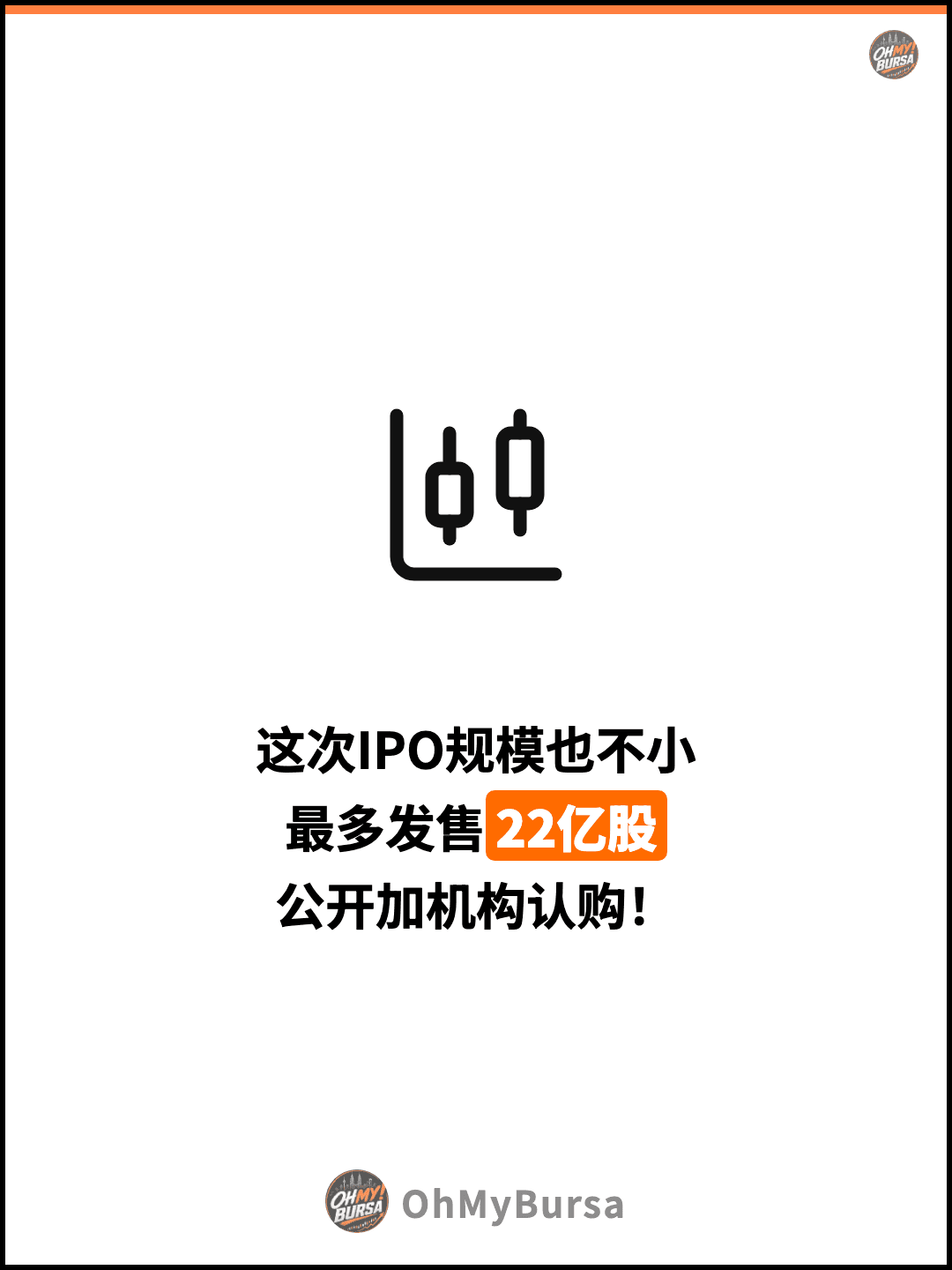 这次IPO规模也不小 最多发售22亿股 公开加机构认购！