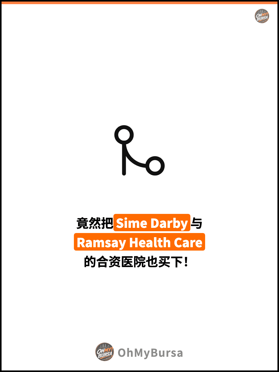 竟然把Sime Darby与 Ramsay Health Care 的合资医院也买下！