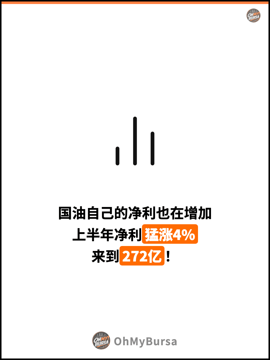 国油自己的净利也在增加 上半年净利猛涨4% 来到272亿！
