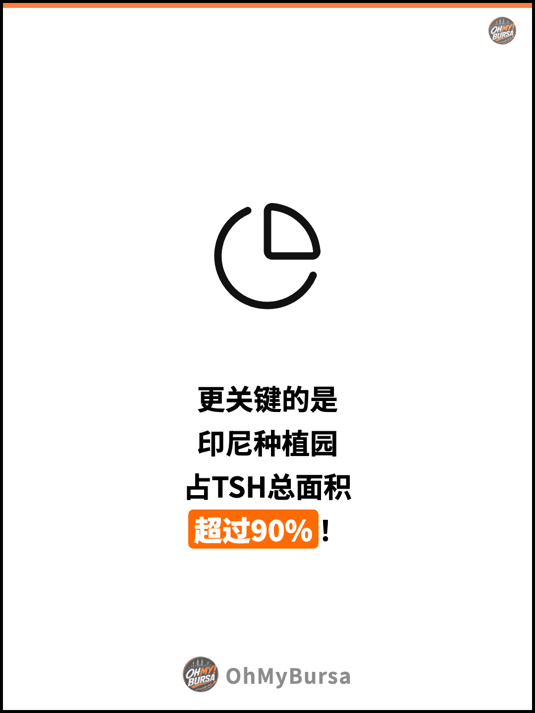 更关键的是 印尼种植园 占TSH总面积 超过90%！