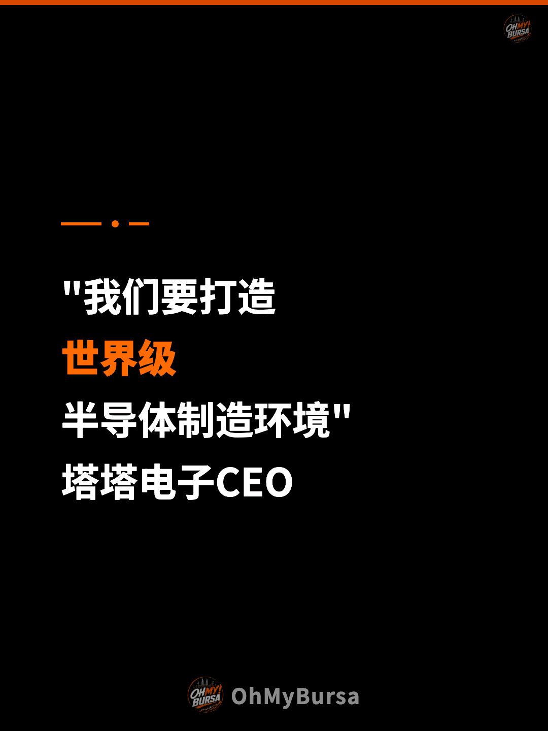 "我们要打造 世界级 半导体制造环境" 塔塔电子CEO